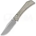 Mercury Amon - Elmax - Green Canvas Micarta foldekniv