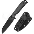 Kizer Cutlery Begleiter Fix Sheepsfoot 3V kniv, Black Micarta