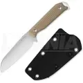 Kizer Cutlery Begleiter Fix AEB-L kniv, Brown G-10