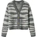 LMTD Stripete Strikket Cardigan