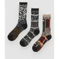 Volcom Printa Stoney 3Pk Socks Socks grønn