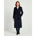 Marella for woman. 2523016061200 Ara navy coat (38), Casual, Wool