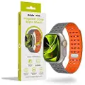 Mobile Origin Magnetic Strap grey/orange - AW Ultra 2/1(49mm)9/8/7(45mm)/6/SE/5/4(44mm)/3/2/1(42mm)