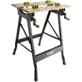 Ryobi RWB02, Bærbar arbeidsbenk, Bamboo, Metall, Sort, Tre, 100 kg, 60,5 cm, 18 cm