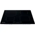 Indesit IS 83Q60 NE - Induksjonskomfyrtopp - 4 plater - Nisje - bredde: 56 cm - dybde: 48 cm - svart