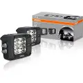 Osram Automotive Arbejdslys 12 V, 24 V LEDriving CUBE VX80-SP LEDWL101-SP Bredt fjernlys (L x B x H) 85 x 80 x 70 mm 1300 lm 6000 K