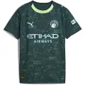 Puma Manchester City Fc 25/26 Replica Fjerde Draktsett Junior T-skjorte Med Korte Ermer
