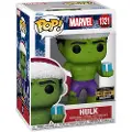 Funko POP! ! POP Vinyl Excl Marvel Hulk in santa hat