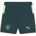 Puma Manchester City 25/26 Shorts Youth, Clothing, Green Terrain, 13-14Y