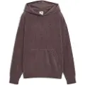 Puma Essentials Elevated Velour Rib Hoodie Women, Clothing, Raisin, S