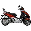 Shad Piaggio Mp3 125/300 Yourban&300 Hpe/hpe Sport/sport Ryggstøttetilpasning