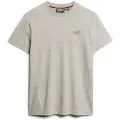 Superdry for man. M1011245A Beige organic cotton t-shirt (XL), Casual, Short sleeve