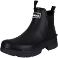 Barbour for man. MRF0028 Ankle boots Nimbus black (44), Flat, None, Casual