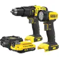 Stanley V20 Sfmcd711 50nm 1x2koffert+lommelykt Sfmck210d1 Batteridrevet Skrutrekker 0ah