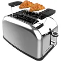 Cecotec Toastin´ Time 850 Inox Brødrister