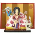 Banpresto One Piece Verdenssamlerobjekt Spesialfigur Boa Hancock & Salome 6 Cm