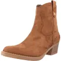 Xti for woman. 14203901-CAMEL Ankle boots 142039 brown (39), 3 to 5 cm, Zip, Casual
