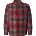 Superdry for man. M4011050A Wool Miller Overshirt red (XL), Casual, Long sleeve