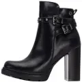 Refresh for woman. 17292501-NEGRO Ankle boots 172925 black (39), 8 to 10 cm, Zip, Casual