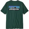 Patagonia P-6 Logo Responsibili T-skjorte grønn