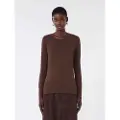 Weekend Max Mara for woman. 2525946022600 Multie chocolate T-shirt (M), Brown, Casual, Cotton, Long sleeve