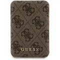 GUESS 4G magnetisk trådløs powerbank 5000mAh - MagSafe-kompatibel - Brun
