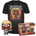 Funko POP! Pop! Deadpool Forundring Heavy Metal Figur Og Kortermet T-skjorte