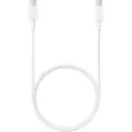 Samsung USB-C / USB-C-kabel EP-DW767JWE - 3A, 1.8m - Bulk - Hvit