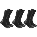 Carhartt Crew Socks 3-Pack Men Black XL