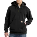 Carhartt Heavyweight Collegegenser med glidelås, Herre, Black, XL
