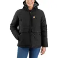 Carhartt Midweight Utility Winter Jacket Women Black L
