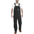 Carhartt Bib Suspender Pants Men Black W46/L32