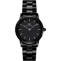 Daniel Wellington Iconic Link Ceramic 28mm Black Dameklokke