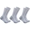 Carhartt Crew Socks 3-Pack Men's Grey M
