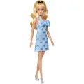 Barbie Fashionista Motedukke Blue Bows