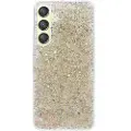 Mtp Products Samsung Galaxy S24 Glitter Flakes TPU-deksel - Gull