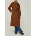 Pennyblack for woman. 2521016043270 Brown Cimelio coat (42), Casual, Wool