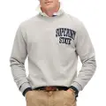 Superdry for man. M2013834A Vintage Athletic Crew Sweatshirt grey (XXL), Casual, Cotton
