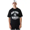New Era 60357143mlb Arch Logo New York Yankees Kortarmet T-skjorte