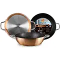 Ibili Honda 2 Håndtak Natura Kobber Stekepanne 28 Cm