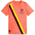 Puma Super Manchester City Fc Hjem Junior T-skjorte Med Korte Ermer