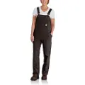 Carhartt Crawford Suspender Pants Women Dark Brown S