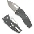 Demko Knives Nano Shark AUS10A Clip Point Grey foldekniv