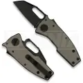 Demko Knives Nano Shark Stealth 20CV Shark Foot Artillery Grey foldekniv