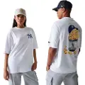 New Era Mlb Food Graphic Oversized New York Yankees Kortarmet T-skjorte