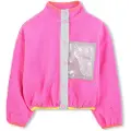 Billieblush for girl. U21633 Fleece Pocket pink (6años= 114/119cm), Casual, Polyester, children's fashion