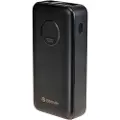 Denver PQC-20065 - Fast charge Powerbank 20000mAh - Black Nødlader - Svart - 20000 mAh