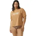 Rip Curl Sea Of Dreams Relaxed Upf Rashguard Med Korte Ermer Til Dame