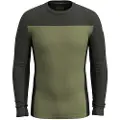 Smartwool Classic Thermal Merino Colorblock Crew Langarmet Baselag