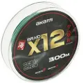Akami Yuugure X12 Flettet Fiskesnøre 300 M